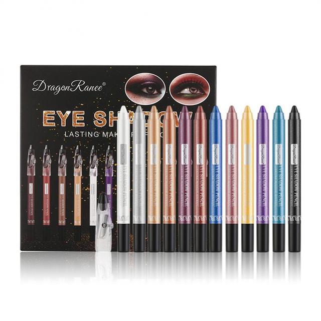 12 Colors Eyeshadow Pencil Set