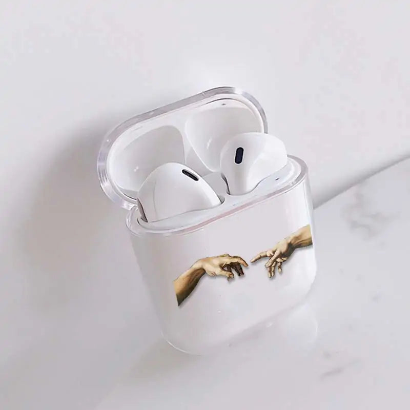 Clear Case For Airpods Art Transparent Case