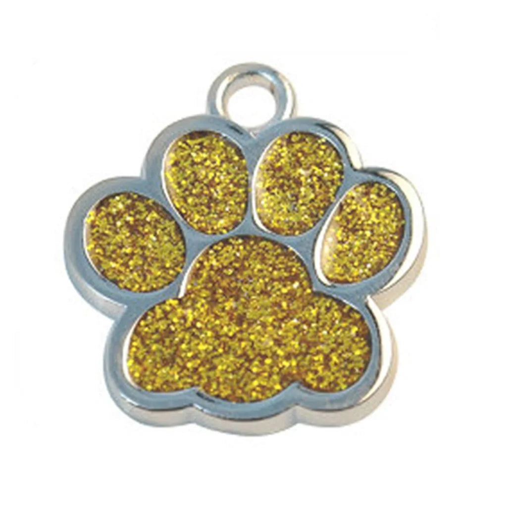 Mini Shine Paw Pet ID Tags