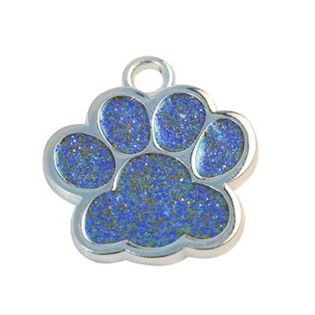 Mini Shine Paw Pet ID Tags