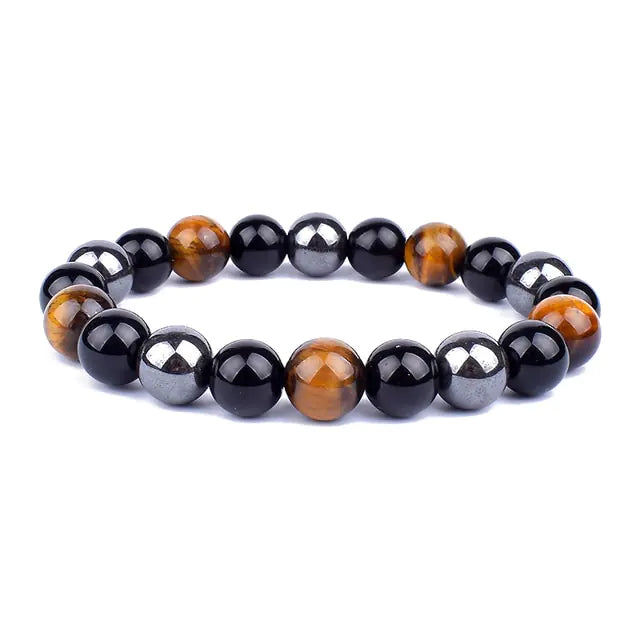 Triple Protection Obsidian Bracelets