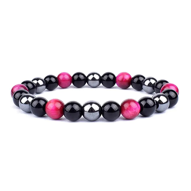 Triple Protection Obsidian Bracelets