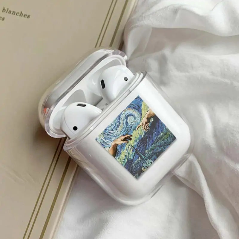 Clear Case For Airpods Art Transparent Case