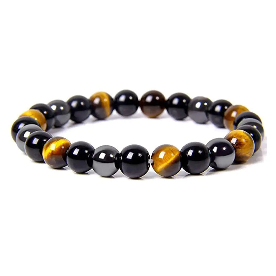 Triple Protection Obsidian Bracelets