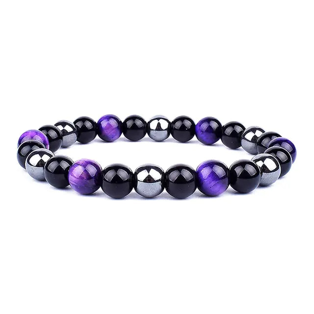 Triple Protection Obsidian Bracelets