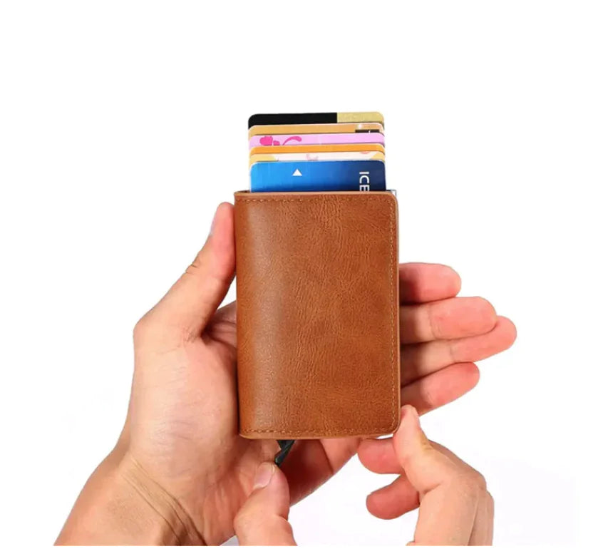 Hold - Anti-Theft Leather Wallet with RFID/NFC Protection