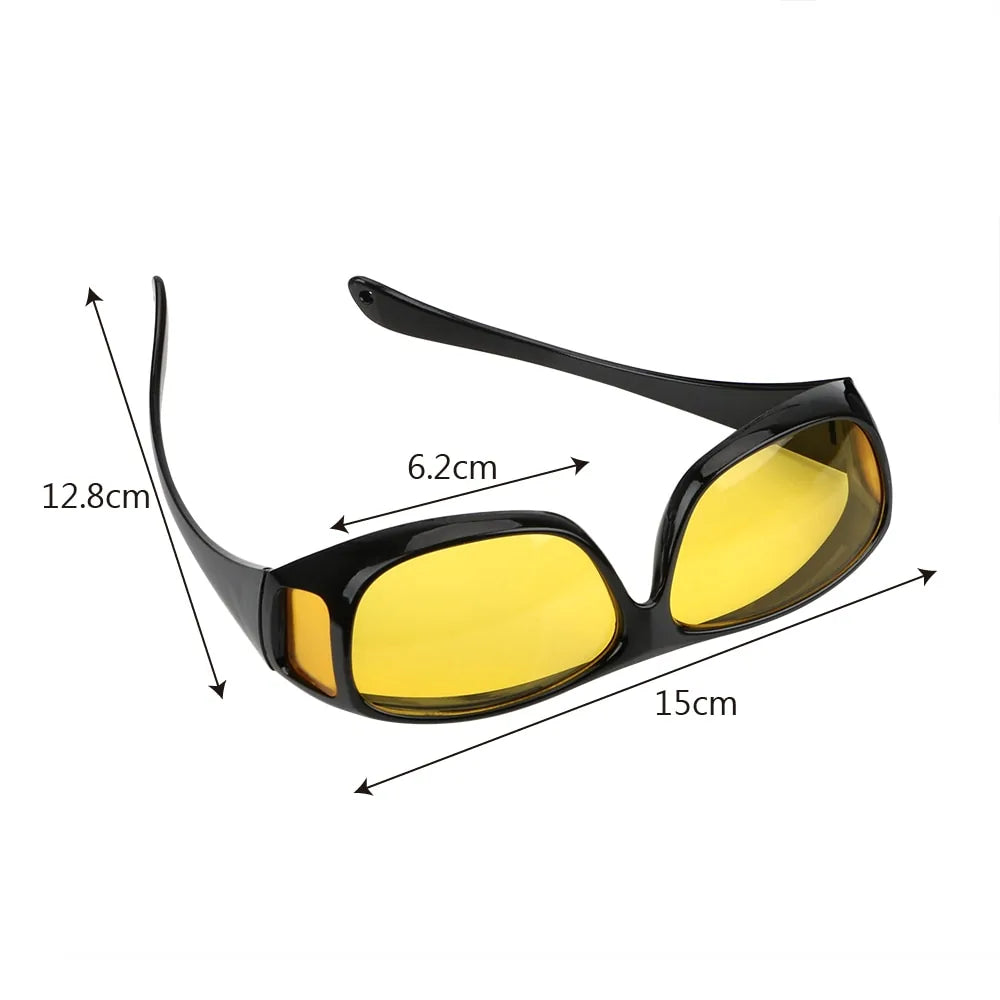 Unisex Night Vision Glasses + UV Protection