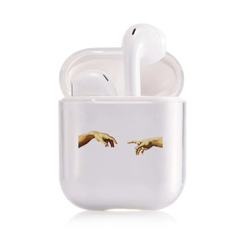 Clear Case For Airpods Art Transparent Case